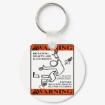 WARNING! ROTATING SHAFTS ARE DANGEROUS