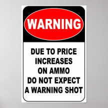 Warning Shot Posters