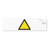 warning sign bumper stickers by TomaniacLines warning sign bumper stickers