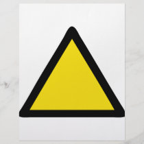 Warning Sign Template