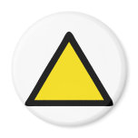 warning sign fridge magnets