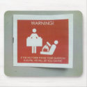 Warning Sign mousepads by Ryne800 Warning Sign mousepads