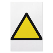 warning sign stationery by TomaniacLines warning sign stationery