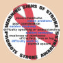 Warning Signs of Stroke Stickers