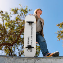 warning skateboards