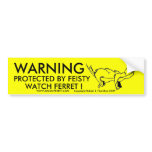 "WARNING" Snoozer Bumper Sticker bumper stickers