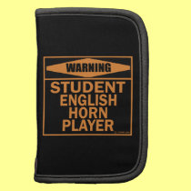 Warning! Student English Horn Player! planners