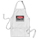 Warning SUBMISSIVE Apron