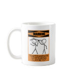 Warning Temperamental Contrabass Clarinetist Coffee Mugs