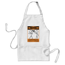 Warning Temperamental French Hornist Aprons