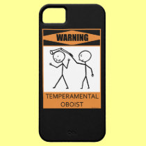 Warning! Temperamental Oboist casemate cases