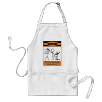 Warning Temperamental Organist aprons