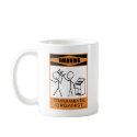 Warning Temperamental Organist mugs