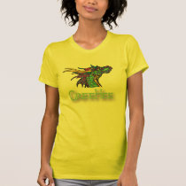 Warning This Dragon Spews Fire When Startled t-shirts