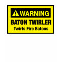 Warning Twirls Fire Batons t-shirts by DanceTwirlObsessions Warning Twirls Fire Batons t-shirts