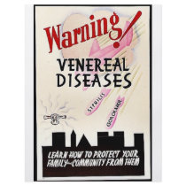 Warning Venereal Diseases flyers