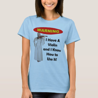 two set violin t shirt