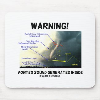 Warning! Vortex Sound Generated Inside Mouse Pad