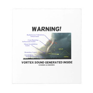 Warning! Vortex Sound Generated Inside (Tornado) Scratch Pad