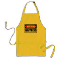 Warning WAITRESS Apron