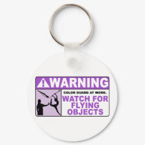 WARNING Watch For Flying Objects! keychains by missyoulovexo WARNING Watch For Flying Objects! keychains