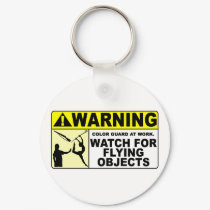 WARNING Watch For Flying Objects! keychains by missyoulovexo WARNING Watch For Flying Objects! keychains