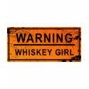 Warning - Whiskey Girl t-shirts by thickcorp Warning - Whiskey Girl t-shirts