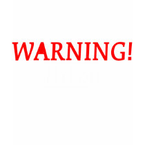 warning white t-shirts