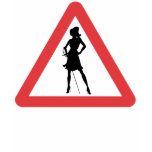 Warning - Woman with Rapier t-shirts