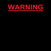 WARNING womens T-Shirt