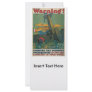 Warning World War II Rack Card Design