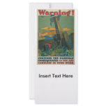 Warning World War II rack cards