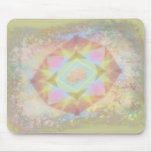 Warped Kaleidoscope - Light Colored Abstract Mousepads