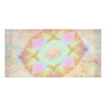Warped Kaleidoscope Photo Card