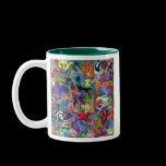Warped Pattern Style Coffee Mug (both sides) mugs