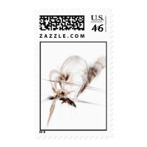 Warped Skull postage by kklawiter Warped Skull postage
