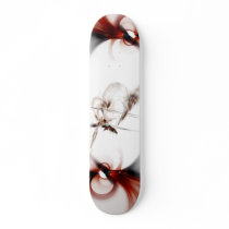 Warped Skull Skateboard by kklawiter Warped Skull Skateboard
