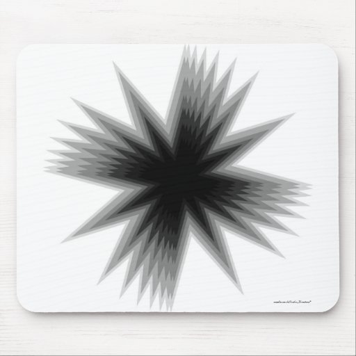 Warped Star Mousepad
