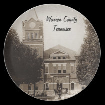 Warren County Tennessee Courthouse Circa 1910 plates