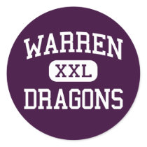 Warren - Dragons - Area - Warren Pennsylvania stickers