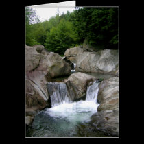 Warren Falls, Vermont cards by DeepMountain Warren Falls, Vermont cards
