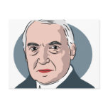 Warren G Harding Postcard