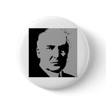 Warren G. Harding silhouette buttons