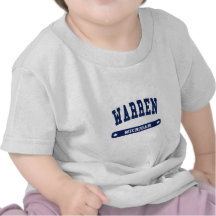 Warren Michigan College Style tee shirts