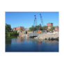 Warren, PA's Hickory Street Bridge Construction  P Postcard
