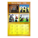 Warren Rabbit 2006 calendar by Anjo Lafin posters