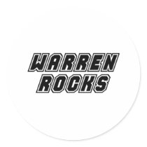 Warren Rocks stickers