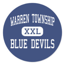 Warren Township - Blue Devils - High - Gurnee stickers