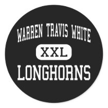 Warren Travis White - Longhorns - High - Dallas stickers