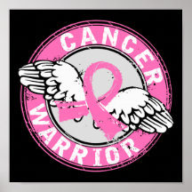 Warrior 14C Breast Cancer Print
